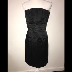 Black fitted Bebe Dress